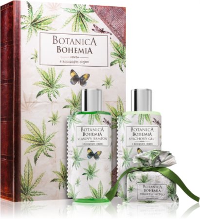 Bohemia Gifts & Cosmetics Botanica coffret cadeau à l'huile de chanvre