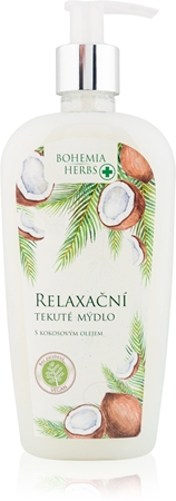 Bohemia Gifts & Cosmetics Bohemia Herbs Coconut Oil tekuté mýdlo