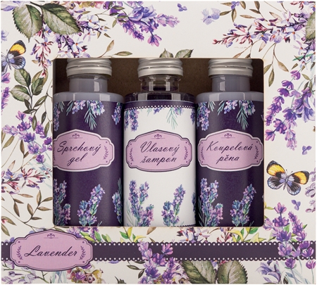 Bohemia Gifts & Cosmetics Lavender lahjasetti sisältää laventelia