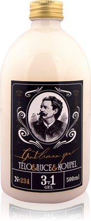 Bohemia Gifts & Cosmetics Gentleman Spa Waschgel 3in1