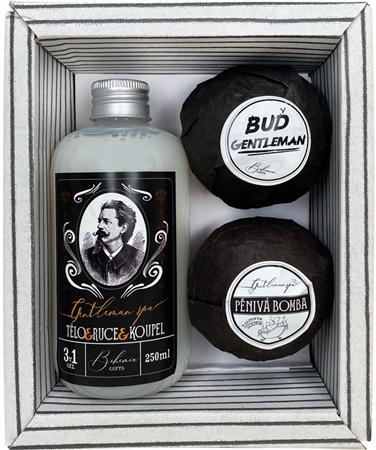 Bohemia Gifts & Cosmetics Gentlemen Spa zestaw upominkowy (do wanny) dla mężczyzn
