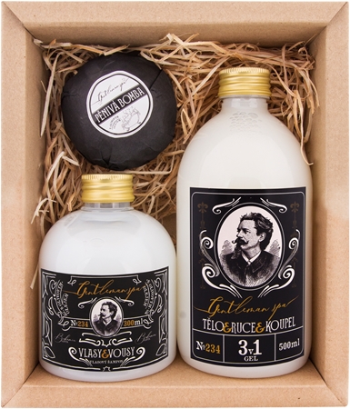 Bohemia Gifts & Cosmetics Gentlemen Spa lote de regalo (de baño ) para hombre