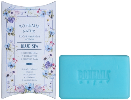Bohemia Gifts & Cosmetics Blue Spa jabón con textura de crema con glicerina
