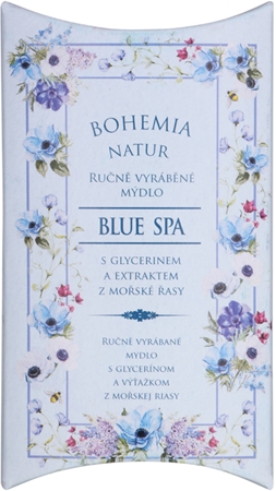 Bohemia Gifts & Cosmetics Blue Spa jabón con textura de crema con glicerina