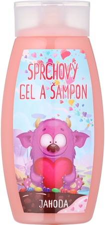 Bohemia Gifts & Cosmetics Príšerky sprchový gél a šampón 2 v 1