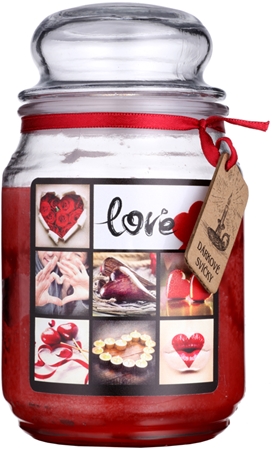 Bohemia Gifts & Cosmetics Love Scented Candle 510 g