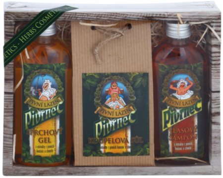 Bohemia Gifts & Cosmetics Beer coffret cadeau (pour le bain) pour homme