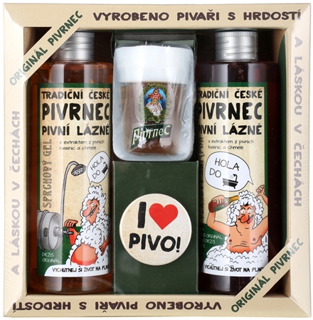 Bohemia Gifts & Cosmetics Pivrnec sada na tělo a vlasy pro muže