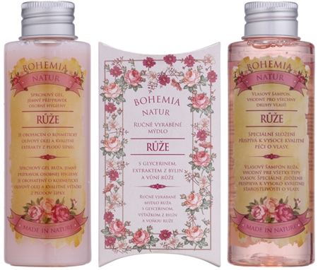 Bohemia Gifts Roses Coffret cadeau arôme rose pour femme