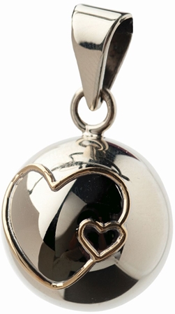 Bola ESSENTIALS Double Hearts bola de grossesse