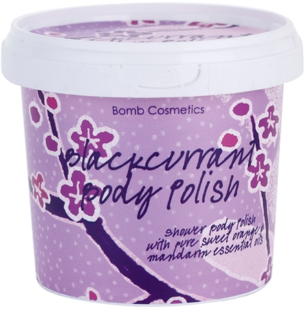 Bomb Cosmetics Blackcurrant sprchový peeling