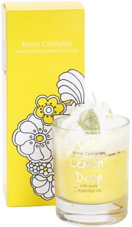 Bomb Cosmetics Piped Candle Lemon Drop vela perfumado