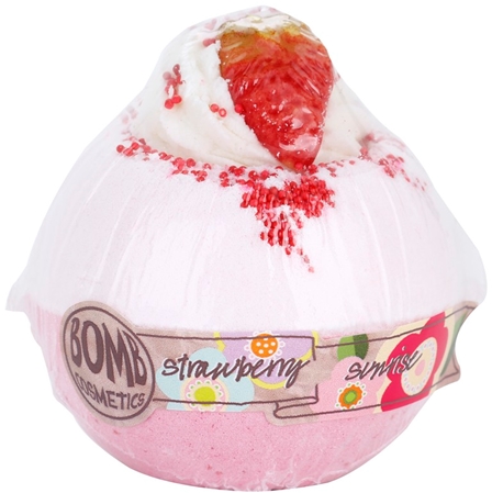 Bomb Cosmetics Strawberry Sunrise kula do kąpieli