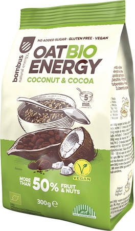 Bombus Oat Energy BIO instantná kaša v BIO kvalite