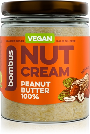 Bombus Nut Cream Peanut Butter 100% diókrém