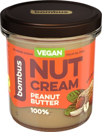 Bombus Nut Cream Peanut Butter krem orzechowy 100%