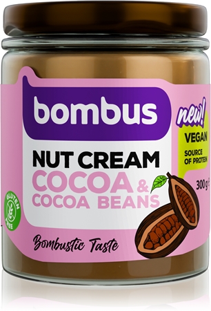 Bombus Nut Cream Cocoa & Cocoa Beans masło orzechowe z kakao