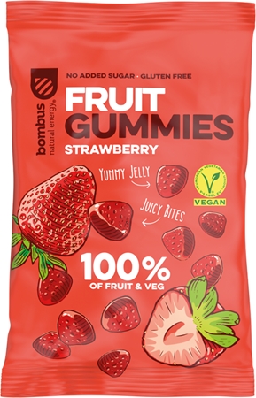 Bombus Fruit Gummies ovocné bonbóny