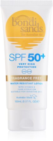 Bondi Sands SPF 50+ Fragrance Free crema solar corporal SPF 50+
