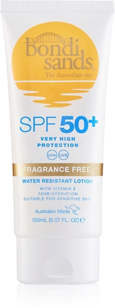 Bondi Sands SPF 50+ Fragrance Free opalovací krém na tělo SPF 50+