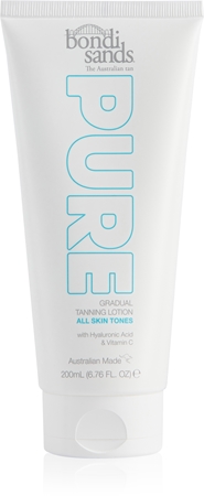 Bondi Sands Pure Gradual Tanning Lotion kūno losjonas palaipsniui atsiskleidžiančiam įdegiui
