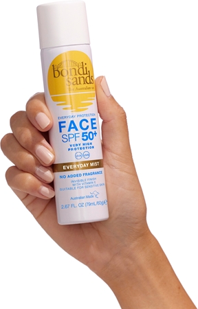 Bondi Sands SPF 50+ Everyday Face Mist protective mist for the face