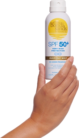 Bondi Sands SPF 50+ Everyday Mist vedenkestävä suihke auringonottoon