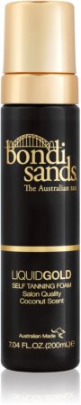 Bondi Sands Liquid Gold greitai džiūvančios savaiminio įdegio putos