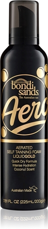 Bondi Sands Aero Liquid Gold mousse auto-bronzante à l'huile d'argan