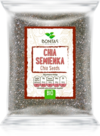 Bonitas Chia semínka BIO semínka v BIO kvalitě