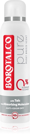 Borotalco Puro Pure deodorante spray senza alluminio 48 ore