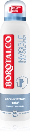 Borotalco Invisible Fresh Ocean deodorant ve spreji s 48hodinovým účinkem