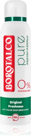 Borotalco Pure Original Freshness Deodorant spray uden aluminium