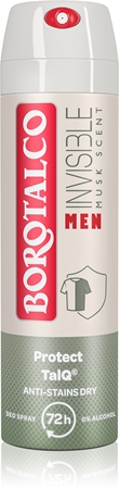 Borotalco MEN Invisible Deodorant Spray 72h
