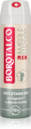 Borotalco MEN Invisible Deodorant Spray 72h