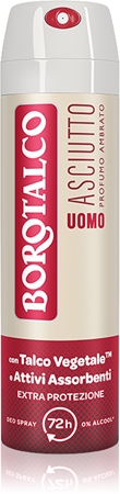 Borotalco UOMO Asciutto deodorante spray 72 ore