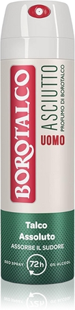 Borotalco UOMO Asciutto deodorante spray per uomo
