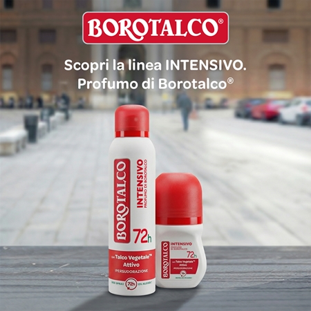 Borotalco Intensivo deodorante spray 72 ore