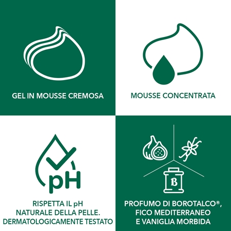 Borotalco Abbraccio Vaniglia Morbida doccia schiuma