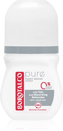Borotalco Pure дезодорант кульковий