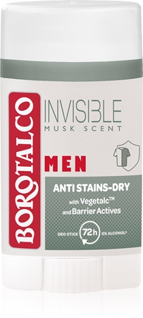 Borotalco UOMO Invisibile deodorante roll-on contro le macchie bianche e gialle per uomo