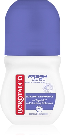 Borotalco Non-Stop Fresco Fiori Acquatici deodorante roll-on 72 ore