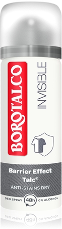 Borotalco Invisible dezodorant w sprayu przeciw nadmiernej potliwości