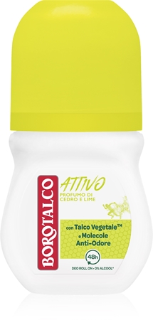 Borotalco Attivo Cedro e Lime deodorante roll-on 48 ore