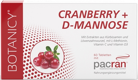 Botanicy Cranberry + D-Mannose Tabletten