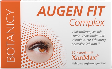 Botanicy AUGEN FIT Complex Kapseln zur Förderung der Augengesundheit