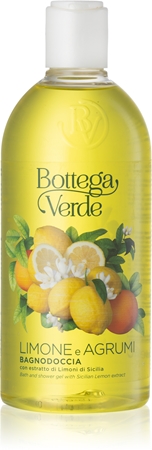 Bottega Verde Limone & Agrumi Lindrande bad- and duschgel
