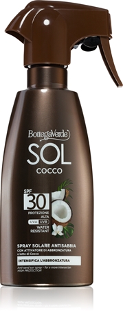 Bottega Verde Sol Cocco spray waterproof solare
