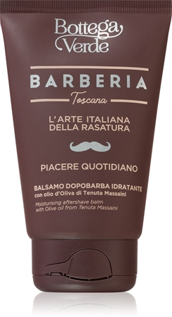 Bottega Verde Barberia Toscana bálsamo after shave hidratante