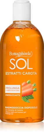 Bottega Verde Sol Carrot energizující sprchový gel po opalování